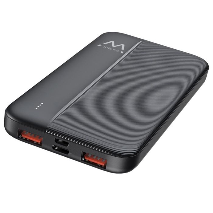 Ewent EW1161 Powerbank Slim 10000mAh Carga Rápida PD QC 22.5W Ultra Delgado Portátil 3 Ewent EW1161 Powerbank Slim 10000mAh Carga Rápida PD QC 22.5W Ultra Delgado Portátil 3