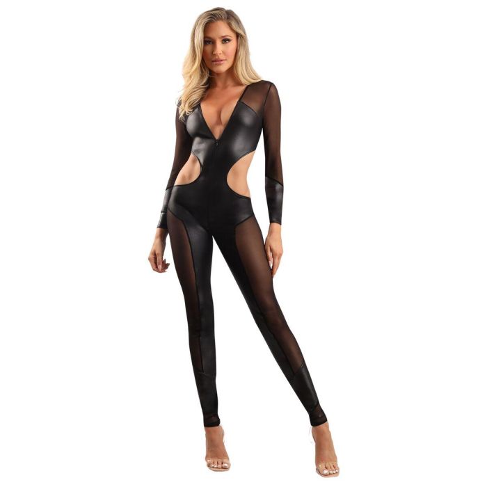 Body de cuerpo entero Fantasy Lingerie Negro S/M 3