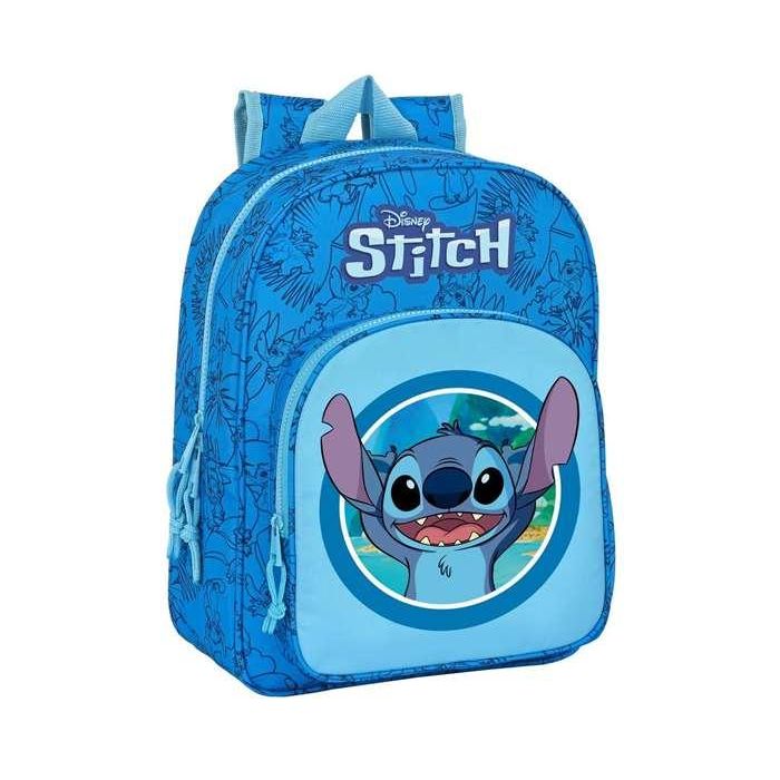 Mochila Escolar Stitch Azul 26 x 34 x 11 cm 4 Mochila Escolar Stitch Azul 26 x 34 x 11 cm 4
