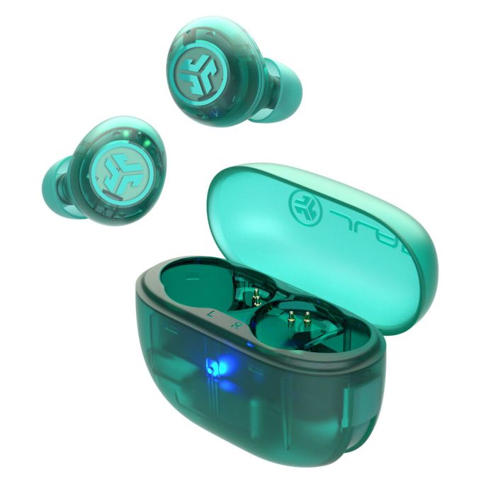 Auriculares Inalámbricos con Estuche de Carga JLab IEUEBGOANCRTRATEL124 Turquesa 1 Auriculares Inalámbricos con Estuche de Carga JLab IEUEBGOANCRTRATEL124 Turquesa 1