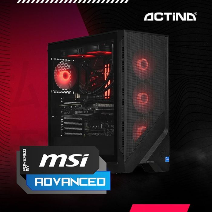 PC de Sobremesa Actina KOMAAAGIP1523 Intel Core i5-14600KF 32 GB RAM 1 TB SSD NVIDIA GEFORCE 4070 SUPER 3 PC de Sobremesa Actina KOMAAAGIP1523 Intel Core i5-14600KF 32 GB RAM 1 TB SSD NVIDIA GEFORCE 4070 SUPER 3