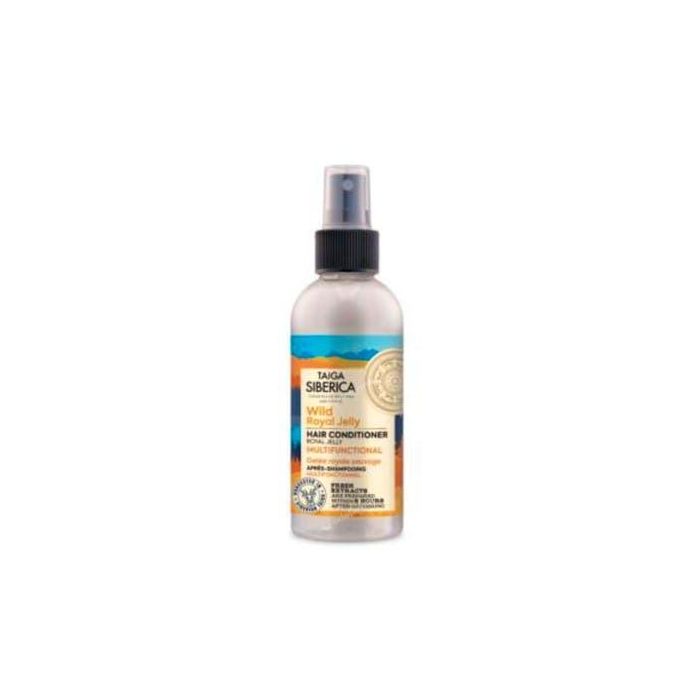 Taiga Acondicionador Multifunción Spray 170ml sin Aclarado Vegano para todo tipo de Cabello con Jalea Real Silvestre