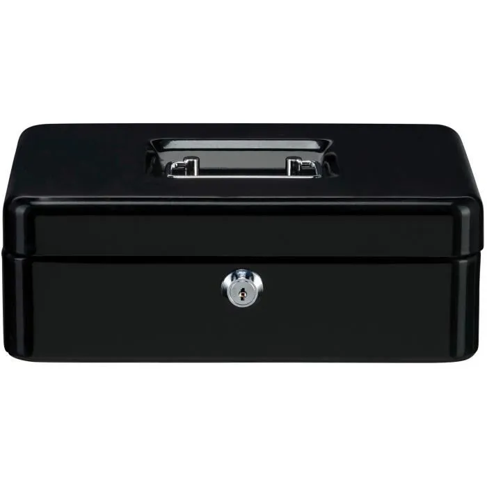 Burg Wachter Money 5025 Black Caja para Monedas con Apertura con Llave, Acero Negro 1