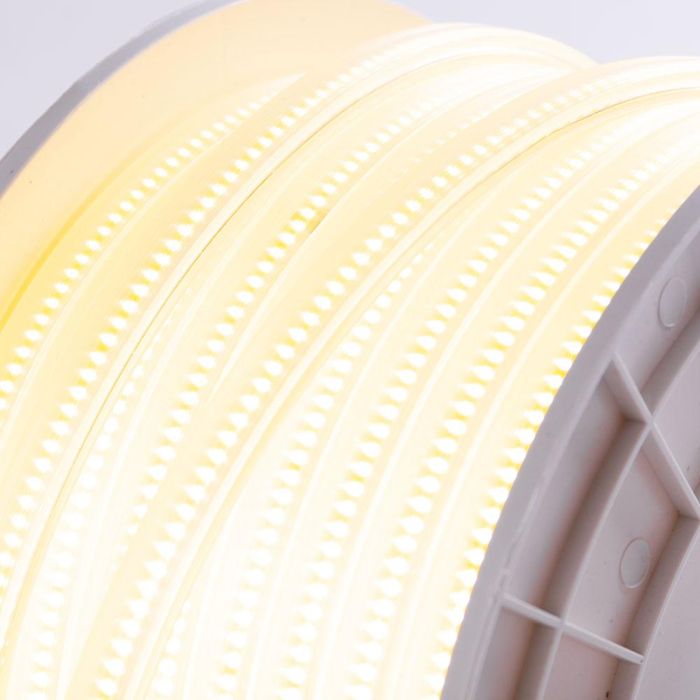 Tira LEDs COB 450W 34.200Lm CRI85 220VAC x 50M [HO-COB220-9W-WW]-Blanco Cálido 3
