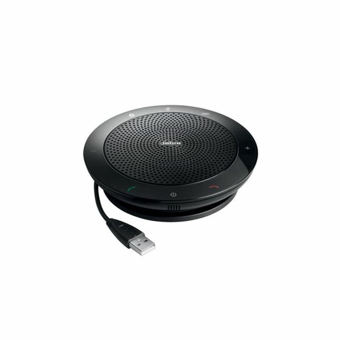 Jabra Speak 510 Ms Altavoz Bluetooth para Conferencias con Micrófono Omnidireccional y Conexión USB