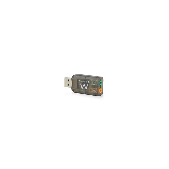 Ewent EW3751 tarjeta de audio 5.1 canales USB Ewent EW3751 tarjeta de audio 5.1 canales USB