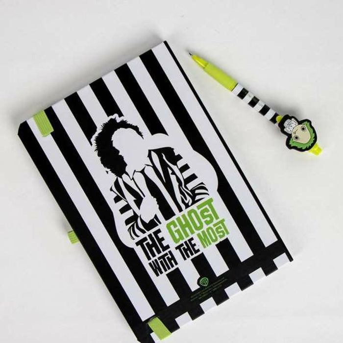 Set de papelería bolígrafo beetlejuice 22.0 x 22.0 x 2.5 cm 2 Set de papelería bolígrafo beetlejuice 22.0 x 22.0 x 2.5 cm 2