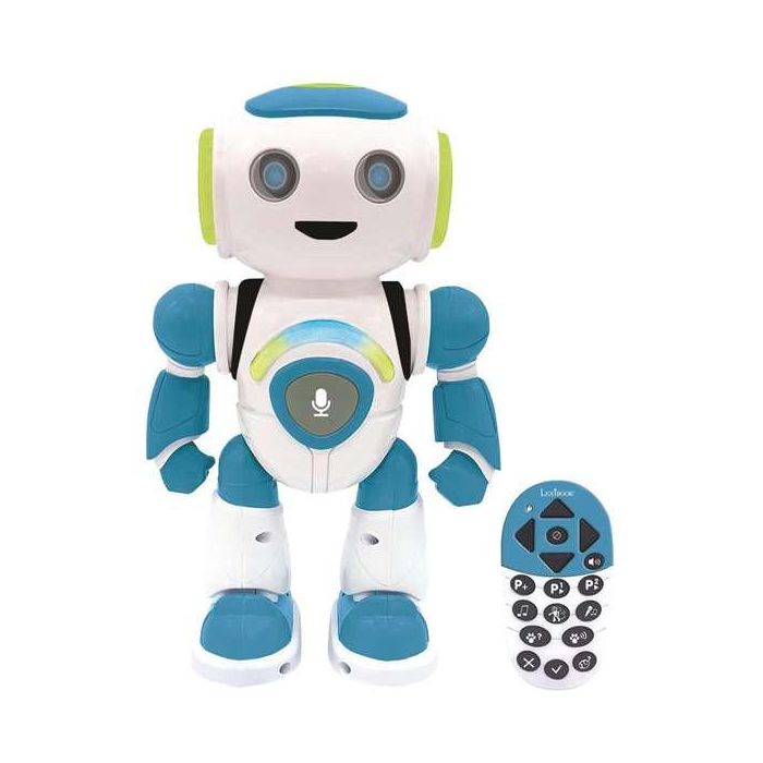 Robot Interactivo Powerman JR.Habla,baila y toca música. Con efectos de luces y sonidos. 26.5x14.9x11.5 cm 1 Robot Interactivo Powerman JR.Habla,baila y toca música. Con efectos de luces y sonidos. 26.5x14.9x11.5 cm 1