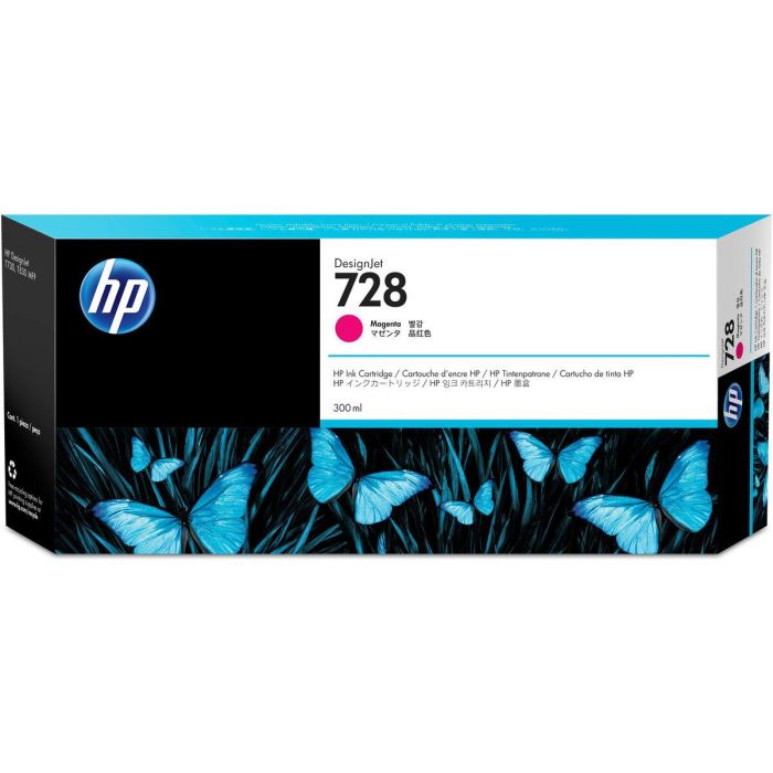 Cartucho de Tinta Original HP HP 728 Magenta 1