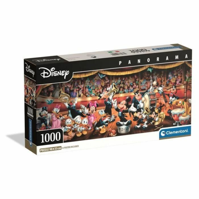 Clementoni CLE8005125370672 Puzzle 1000 Piezas Orquesta Disney Panorama Compacto Clementoni CLE8005125370672 Puzzle 1000 Piezas Orquesta Disney Panorama Compacto