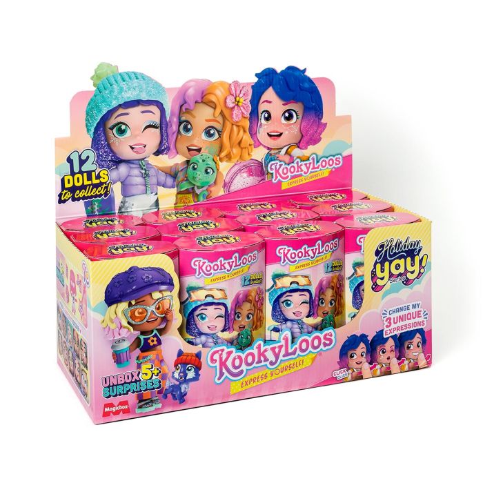 Kookyloos Holiday Yay Surprise Doll Pkl4D212In00 Magic Box 1