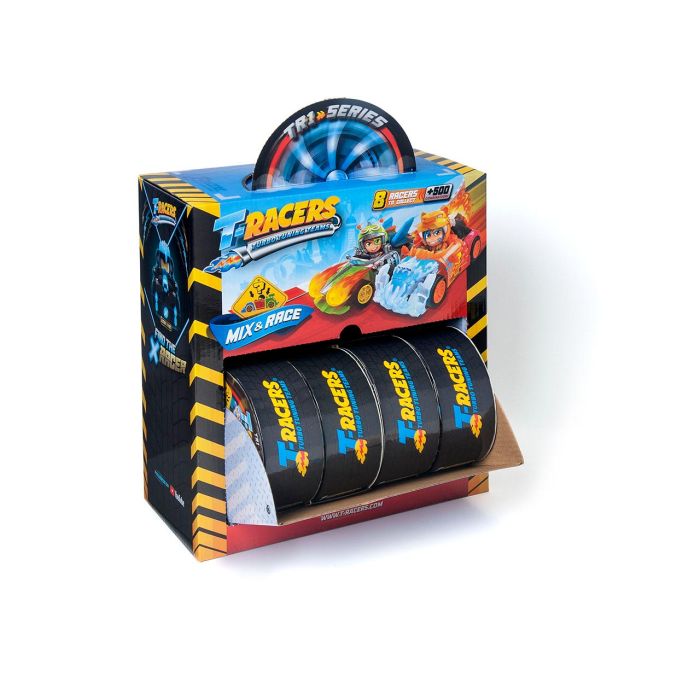 Expositor 8 Unidades T-Racers Wheel Xptr1D208In00 Magic Box 4
