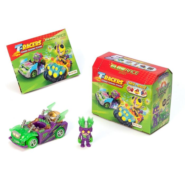 T-Racers Glow Race Car & Racer Ptr4D408In00 Magic Box