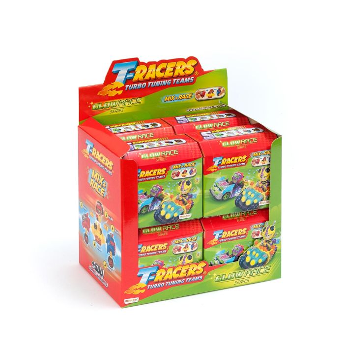 T-Racers Glow Race Car & Racer Exp Ptr4D408In00Exp Magic Box