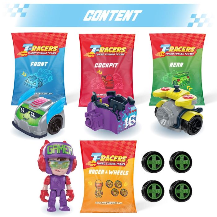 T-Racers Glow Race Car & Racer Ptr4D408In00 Magic Box 2
