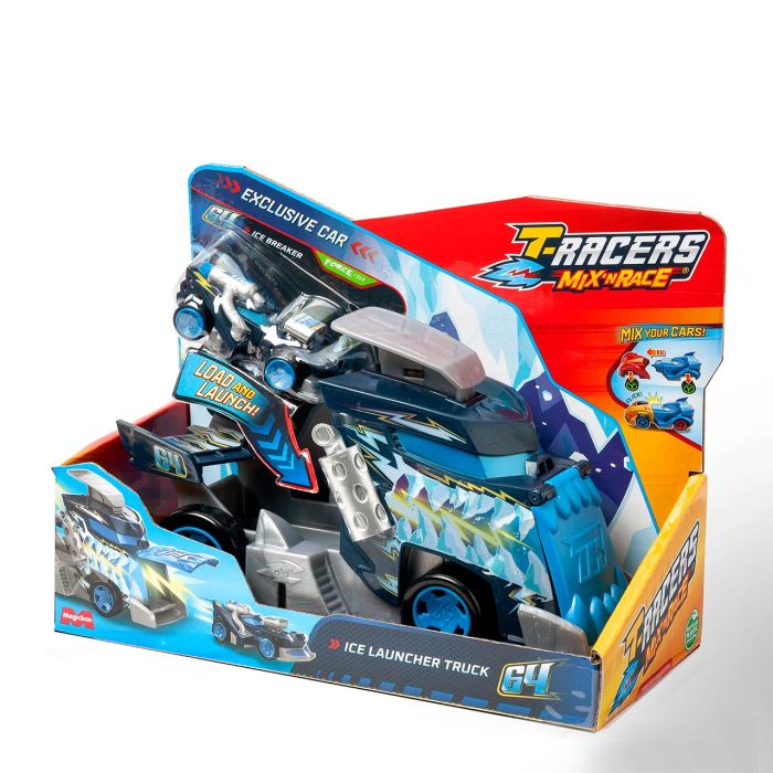 T-Racers Mix 'N Race Ice Launcher Truck Ptrsp116In30 Magic