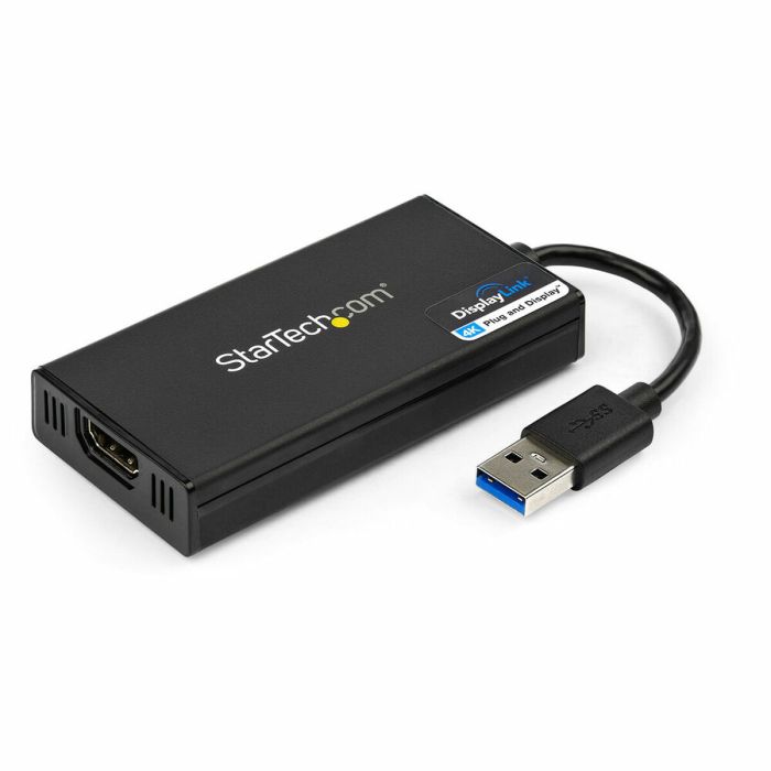 Adaptador USB 3.0 a HDMI Startech USB32HD4K Negro