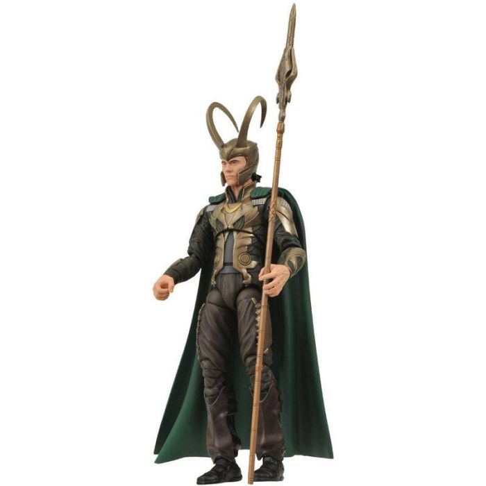 Diamond Select Toys Marvel Thor - Figura de Loki basada en la película, 18 cm con bastón ceremonial 2 Diamond Select Toys Marvel Thor - Figura de Loki basada en la película, 18 cm con bastón ceremonial 2