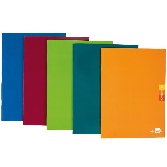 Libreta Liderpapel Scriptus A4 48 Hojas 90 gr-M2 Rayado Nº46 5 unidades