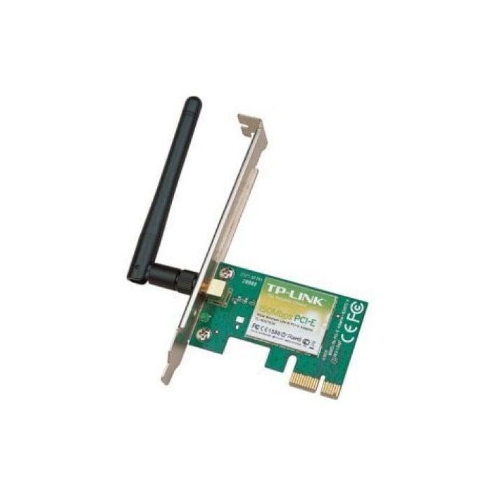 TP-Link TL-WN781ND Adaptador de Red Inalámbrico PCI Express 150Mbps Wi-Fi N para PC Compatible PCIe x1/x4/x8/x16 Antena Desmontable TP-Link TL-WN781ND Adaptador de Red Inalámbrico PCI Express 150Mbps Wi-Fi N para PC Compatible PCIe x1/x4/x8/x16 Antena Desmontable