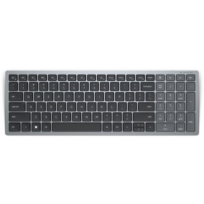 Teclado Dell KB740-GY-R-SPN Gris Qwerty Español 1