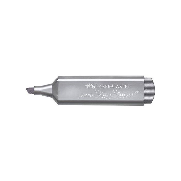 Subrayador Faber-Castell Plateado (10 Unidades)