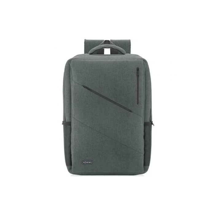 AISENS - MOCHILA URBANA Y DE OFICINA PARA PORTATIL 15,6, GRIS