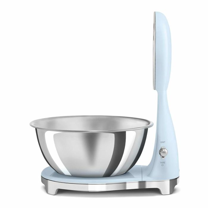 Smeg Analog And Digital Kitchen Scale Pastel Blue KSF01PBWW 5 Smeg Analog And Digital Kitchen Scale Pastel Blue KSF01PBWW 5