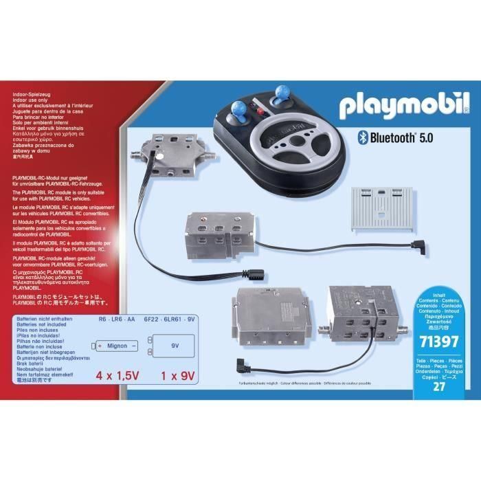 PLAYMOBIL 71397 Módulo radiocontrol RC, permite controlar a distancia vehículos PLAYMOBIL - A partir de 6 años 4 PLAYMOBIL 71397 Módulo radiocontrol RC, permite controlar a distancia vehículos PLAYMOBIL - A partir de 6 años 4