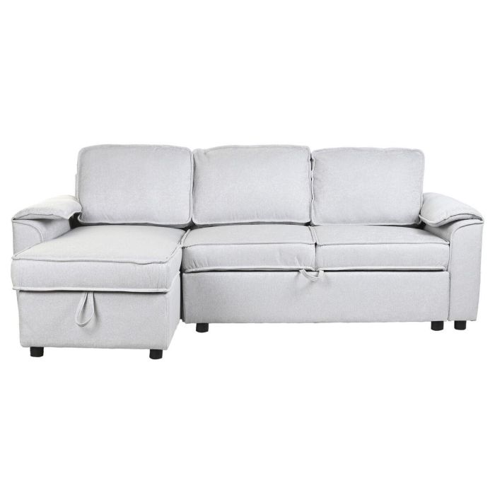 Sofá Cama Home ESPRIT Gris claro Moderno 220 x 153 x 88 cm 1 Sofá Cama Home ESPRIT Gris claro Moderno 220 x 153 x 88 cm 1