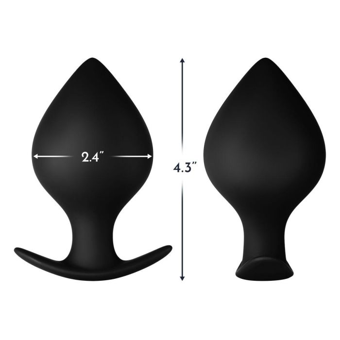 Plug Anal Forto Negro 3 Plug Anal Forto Negro 3
