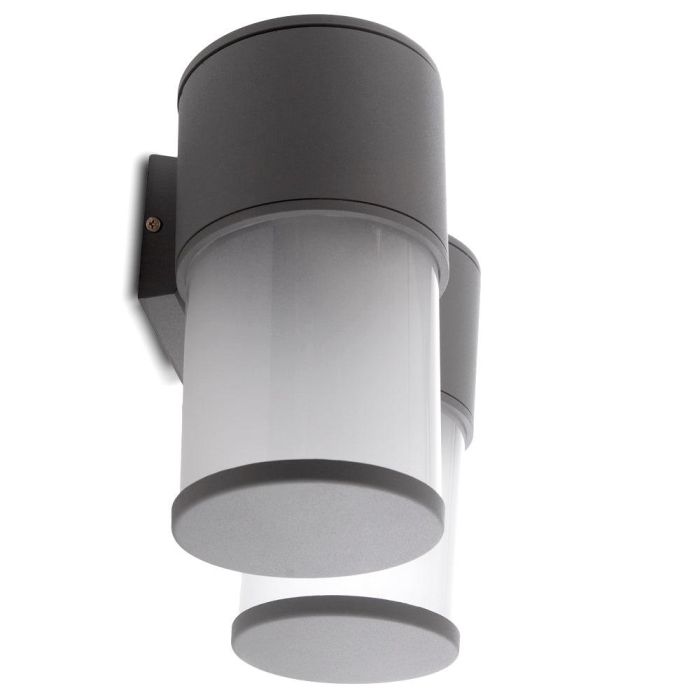 Aplique de Pared IP65 (Sin Lámpara) E27 Ø108Mm Gris Madison HO-WLIP65-E27-108-103 2