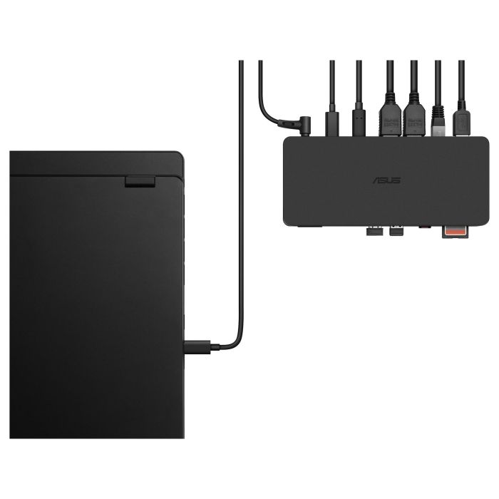 ASUS DC500 Thunderbolt 4 Dock, Triple 4K, 96W, Hub USB-C, Negro 12 ASUS DC500 Thunderbolt 4 Dock, Triple 4K, 96W, Hub USB-C, Negro 12
