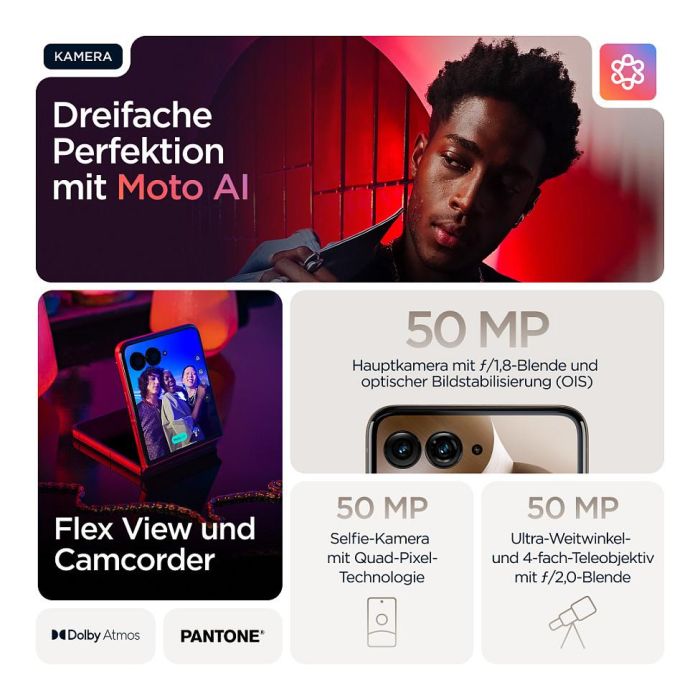 Motorola Razr 60 Ultra 16-512 GB 17,7 cm (6.96") 50 MP Android 15 Madera Mountain Trail