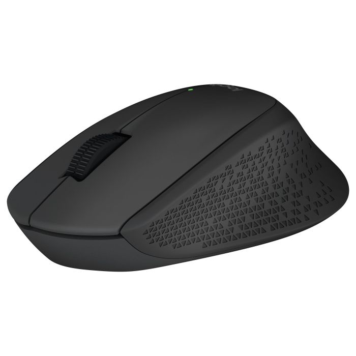 Logitech Wireless Mouse M280 Ratón Inalámbrico RF, Pila Alcalina, Negro