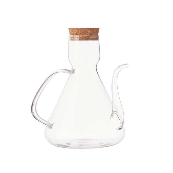 Aceitera Borosilicato Con Tapa Corcho 750Ml Vivalto 18x18x12cm (6 Unidades) 1 Aceitera Borosilicato Con Tapa Corcho 750Ml Vivalto 18x18x12cm (6 Unidades) 1