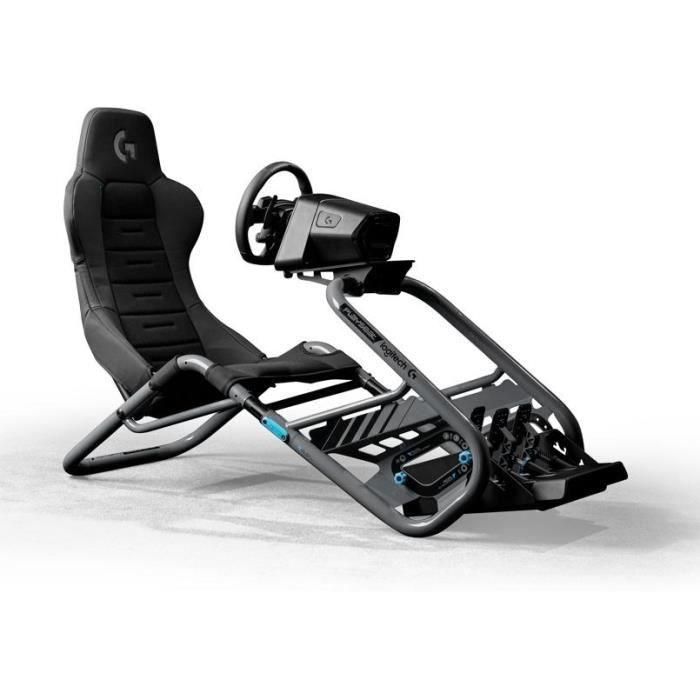 Asiento de simulación - PLAYSEAT - Trophy x Logitech G Edition - Gris/Negro 1 Asiento de simulación - PLAYSEAT - Trophy x Logitech G Edition - Gris/Negro 1