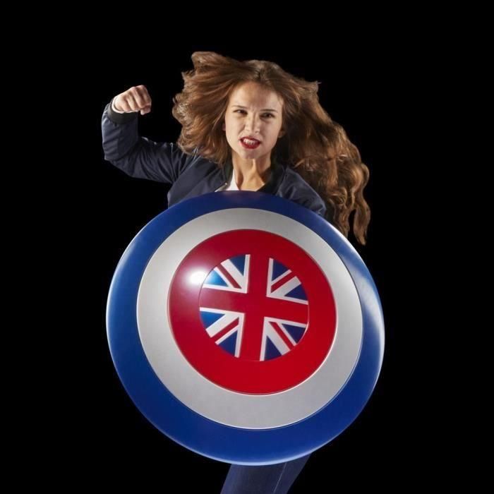 Hasbro HAS1696064326137 Escudo del Capitán Carter, Artículo de Cosplay, Serie Marvel Legends 3 Hasbro HAS1696064326137 Escudo del Capitán Carter, Artículo de Cosplay, Serie Marvel Legends 3