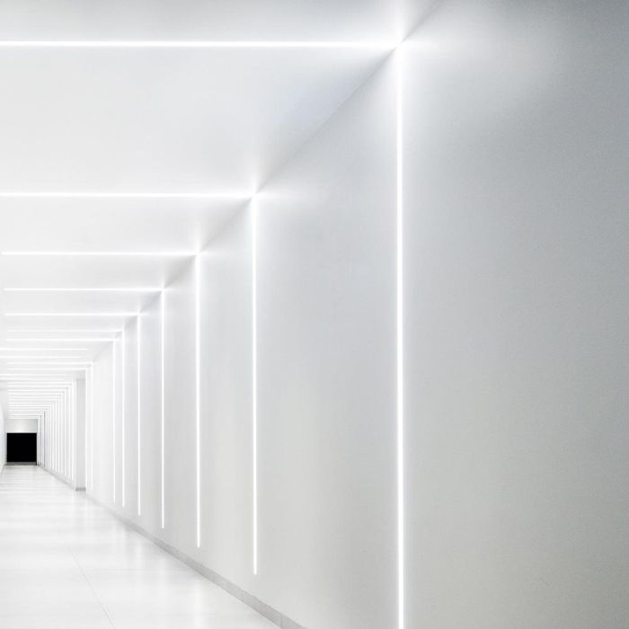 Perfíl de Aluminio para Empotrar Escayola/Pladur Tira Led 9mm - 1M 4 Perfíl de Aluminio para Empotrar Escayola/Pladur Tira Led 9mm - 1M 4
