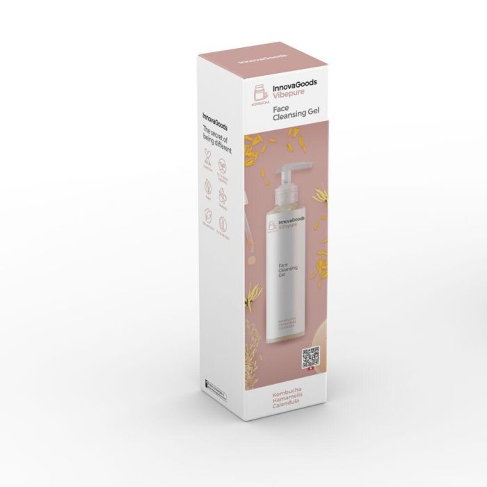 Gel Limpiador Facial Kombucha Vibepure InnovaGoods 200 ml 1 Gel Limpiador Facial Kombucha Vibepure InnovaGoods 200 ml 1
