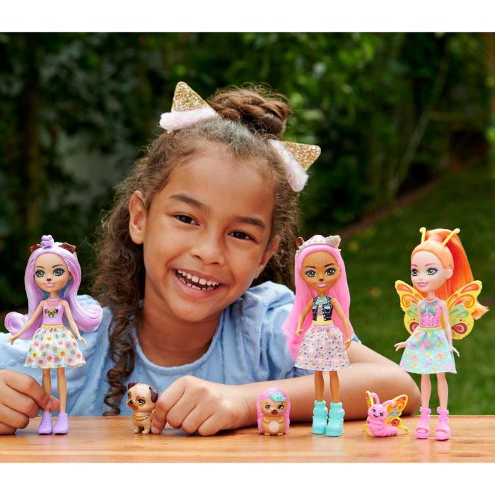 Enchantimals Muñeca Enchantimals City Penna Pug Y Trusty Hkn11 Muñeca con Mascota +4 años 3