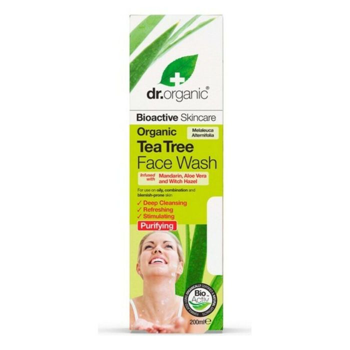 Dr. Organic Bioactive Organic Tea Tree Face Wash 4