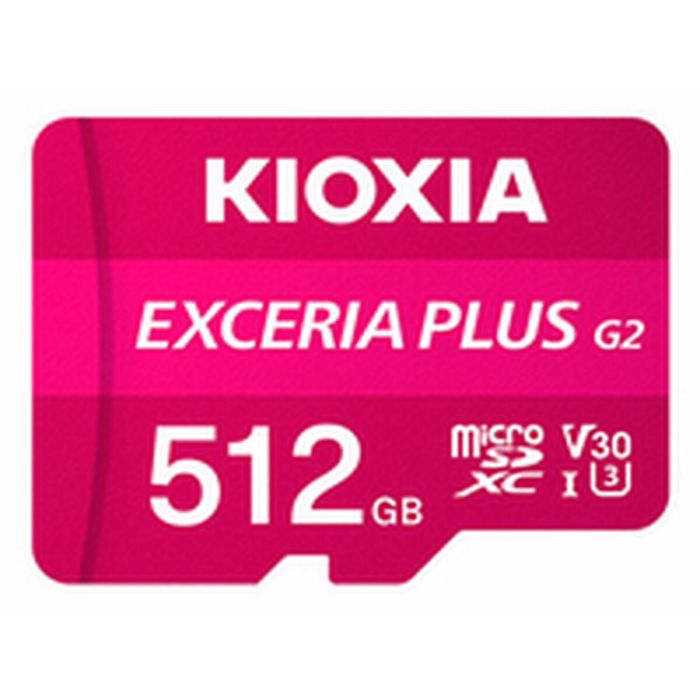 Kioxia LMPL2M512GG2 memoria flash 512 GB MicroSDXC UHS-I Clase 10 1 Kioxia LMPL2M512GG2 memoria flash 512 GB MicroSDXC UHS-I Clase 10 1