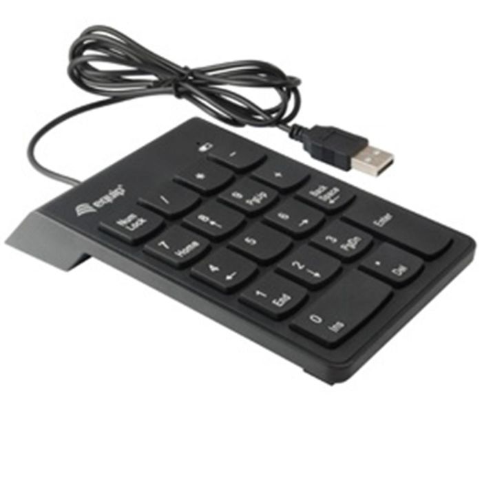 Equip Teclado Numérico Universal USB 18 Teclas Plástico Negro