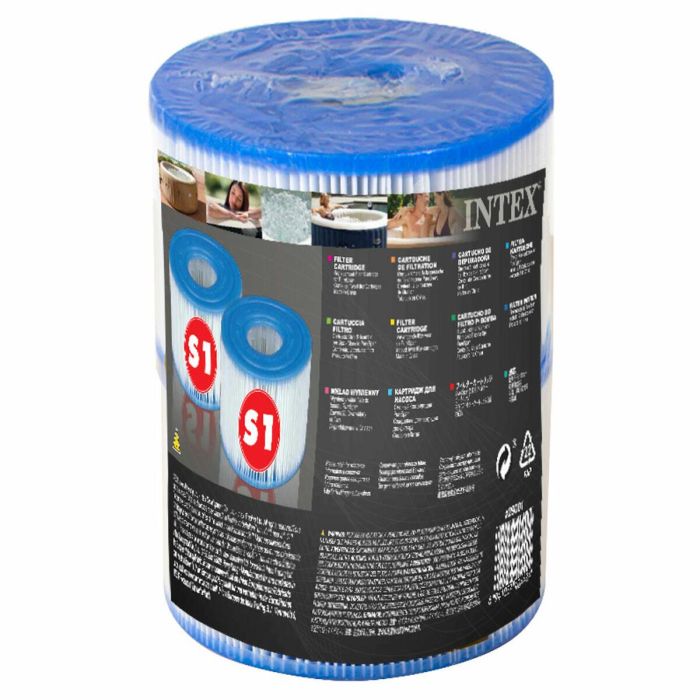 Cartuchos de recambio Intex S1 (6 Unidades) 1 Cartuchos de recambio Intex S1 (6 Unidades) 1
