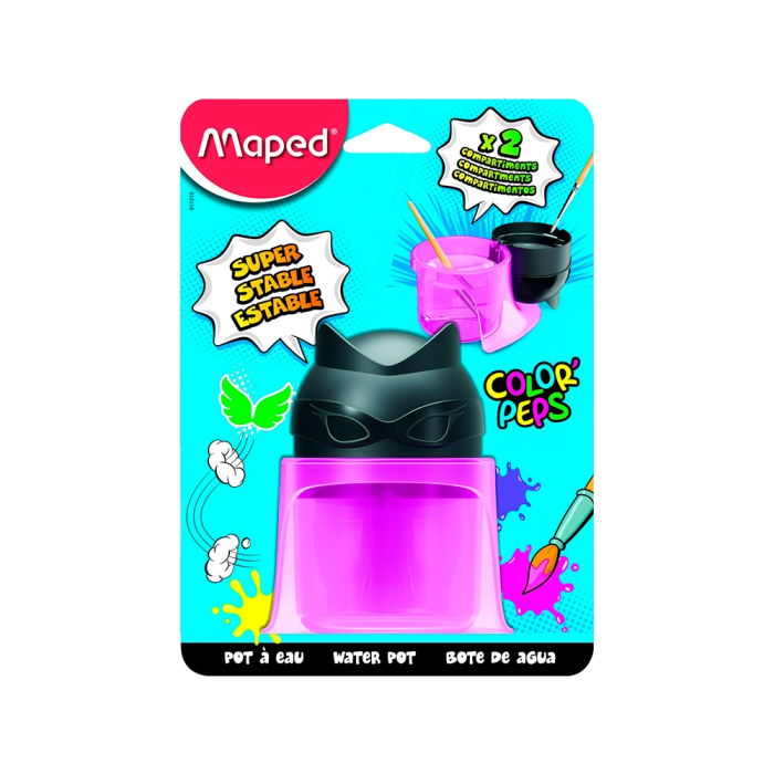 Maped Limpiador de Pinceles Color Peps 2 Compartimentos Superheroes 1