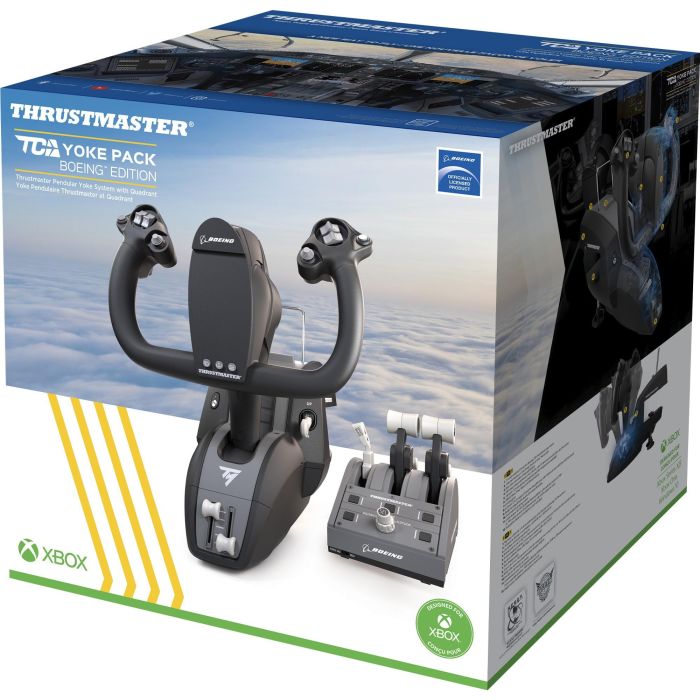 Thrustmaster TCA Y Pack Boeing 4460210 Joystick y Manette des Gaz, Panel de mandos tipo máquina recreativa Gris, para PC, Xbox Series X/S, One X/S 5 Thrustmaster TCA Y Pack Boeing 4460210 Joystick y Manette des Gaz, Panel de mandos tipo máquina recreativa Gris, para PC, Xbox Series X/S, One X/S 5