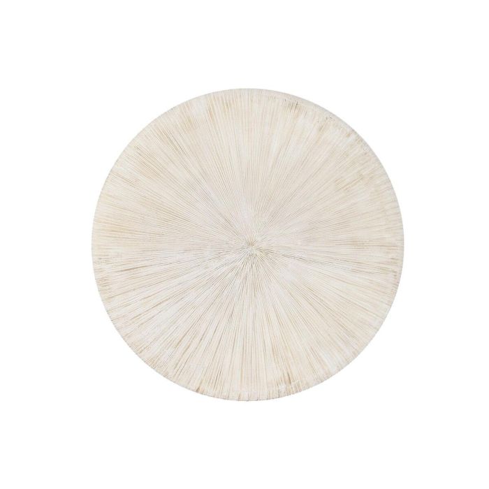 Decoración de Pared Home ESPRIT Blanco Indio Acabado envejecido 120 x 5 x 120 cm Decoración de Pared Home ESPRIT Blanco Indio Acabado envejecido 120 x 5 x 120 cm