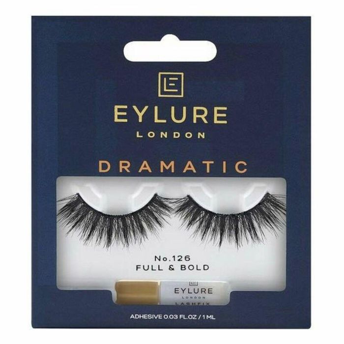 Eylure #126 Pestañas Postizas Dramatic: Volumen, Longitud e Intensidad Inigualable, Reutilizables y Sin Látex 0 Eylure #126 Pestañas Postizas Dramatic: Volumen, Longitud e Intensidad Inigualable, Reutilizables y Sin Látex 0