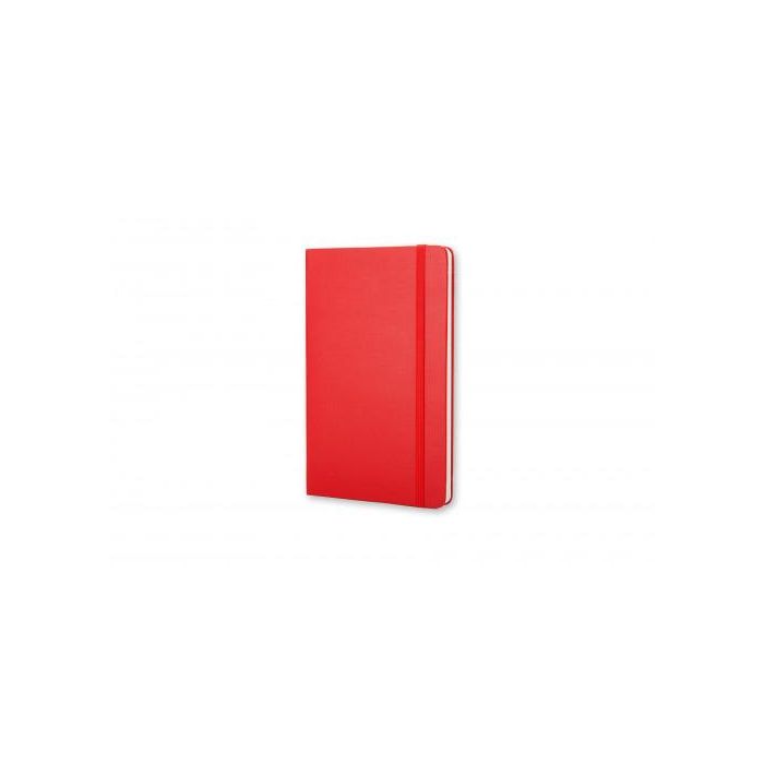 Moleskine LIBRETA CLASICA TAPA DURA ROJA P (9X14CM) RAYADA 192 hojas MM710R 1